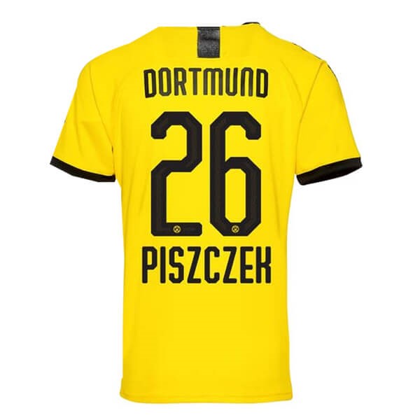 Thailand Trikot Borussia Dortmund NO.26 Piszczek Heim 2019-20 Gelb Fussballtrikots Günstig